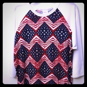 Lularoe Vintage Americana (2016) XL Randy